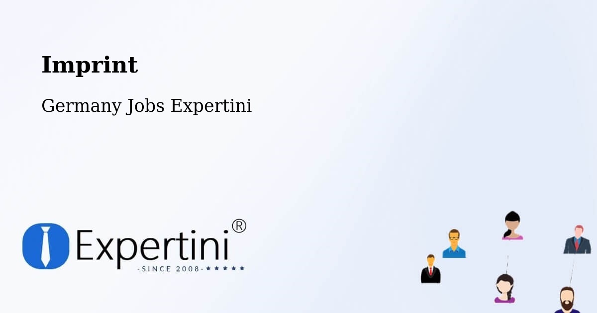 Imprint – Bad Vilbel - Germany Jobs Expertini